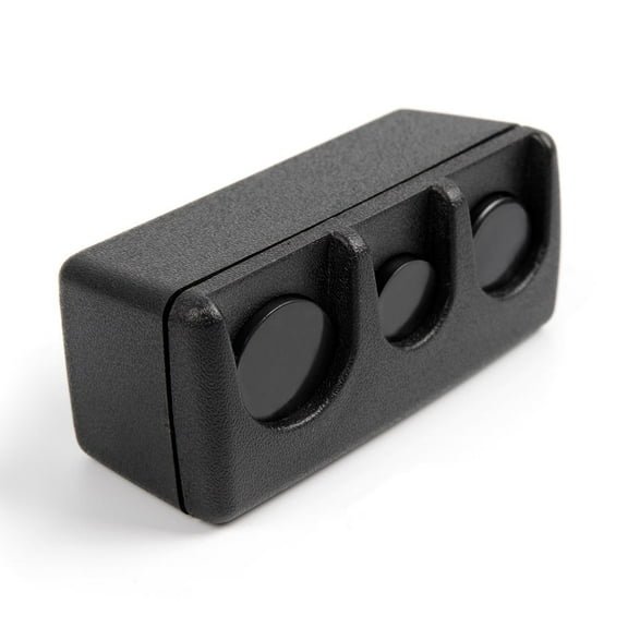 PIT66 Center Console Coin Holder Dispenser Fit For 2014-2016 Chevy Black Loose Change