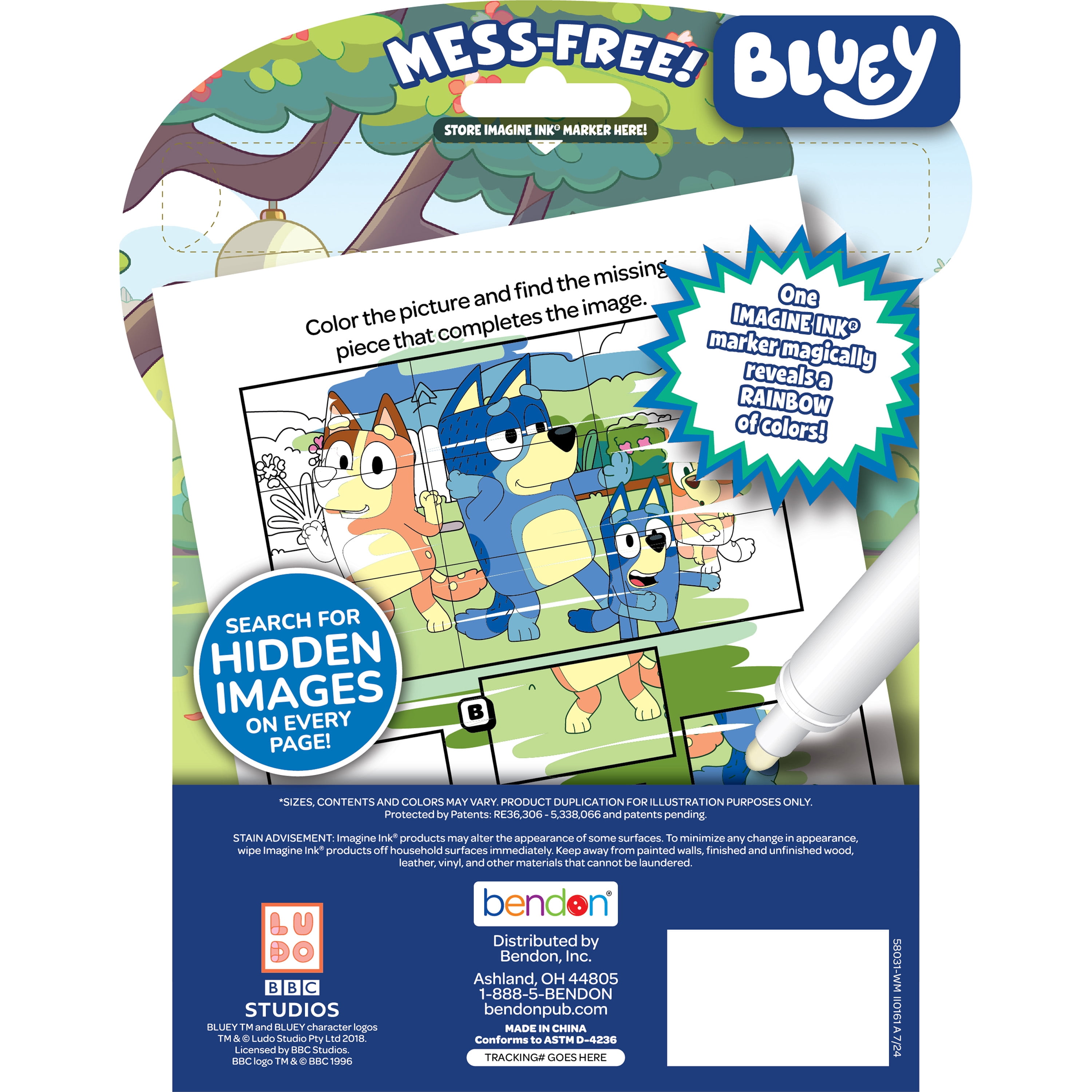 BLUEY IMAGINE INK MAGIC INK