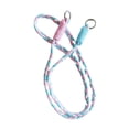 thumbnail image 2 of Cordón para teléfono, correa cruzada para teléfono, accesorios de bricolaje, correa colgante para teléfono móvil Azul Blanco Rosa, 2 of 9