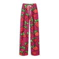 thumbnail image 3 of Pisexur Pantalons de Survêtement pour Hommes Pantalons de Travail en Tissu Haut de Gamme pour Hommes, Pantalons Longs à Taille Élastique avec Cordon de Serrage et Poches Rouges, TG, 3 of 5
