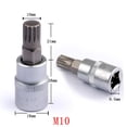 thumbnail image 3 of QualitChoice 8 Pieces Socket Ratchet Screwdriver Bit M12 M8 M5 M4 Set M14 M10 M6, 3 of 6