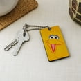 thumbnail image 2 of Sesame Street Big Bird Face Wood Wooden Rectangle Keychain Key Ring, 2 of 5