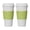Green, variant on Copco Acadia Travel Mug Set of 2 - 16 oz, Insulated Reusable Coffee Tumblers with Double-Walled Plastic & Temperature Retention, Leak-Proof Lids for Hot & Cold Drinks - Dishwasher Safe (Green)