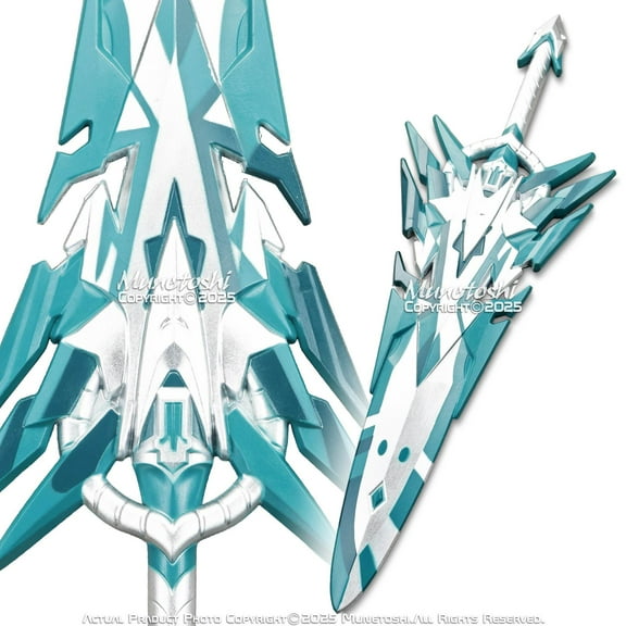 Munetoshi 31.5" Foam Aegis Pneuma Sword Xenoblade Rex Fantasy Video Game Cosplay Costume Prop
