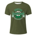 thumbnail image 2 of Men's Graphic Tees Basketball Fans Shirt Short Sleeved Crewneck Casual T Shirt Tops, 2 of 3