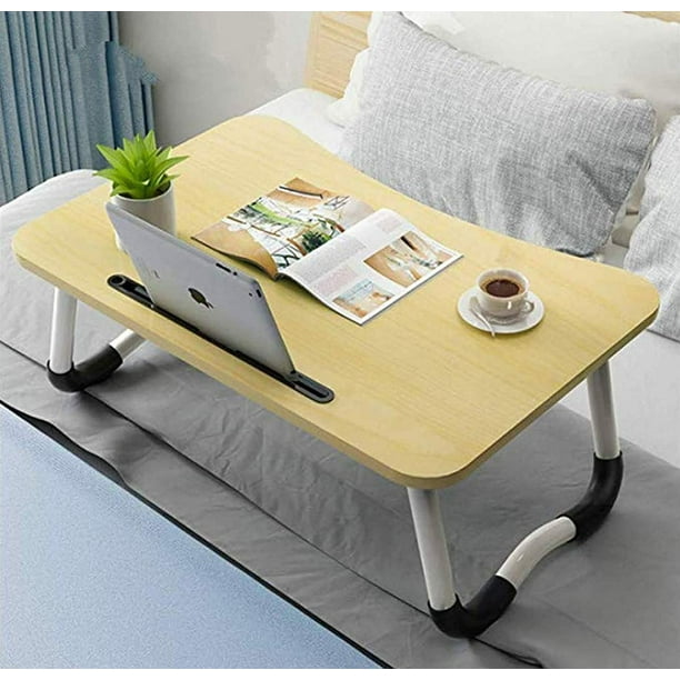Acheter Plateau de lit de petit déjeuner multifonction avec support, bureau  Portable, Table de lit pour ordinateur Portable, bureau pliable