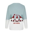 thumbnail image 5 of Pntutb, camisas informales de manga larga para mujer, sudadera de cuello redondo con estampado navideño, jersey de cuello redondo, tops tipo túnica Pntutb Pntutb-214, 5 of 5