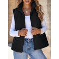thumbnail image 6 of AELand Women's Corduroy Vests - Lightweight Padded Vest , Sleeveless Puffer Vest with Pockets,S~2XL, 6 of 8