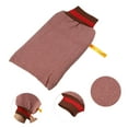 thumbnail image 3 of Unique Bargains 1 Pc Bath Shower Gloves Body Scrubber for Bathroom for Shower 9.25"x5.71" Red, 3 of 6