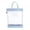 Blue, variant on Homerr File Holder Organizer File Holder Carrying Case with Handle Transparent Large Capacity Strong Load-bearing Portable Document Storage Organizer Handheld File Holder
