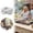 8.26Inch, variant on Outdoor Cooking Grill Accessories 3-Tier Stainless Steel BBQ Grill Basket Stackable Outdoor Cooking Rack Even Heat Distribution Mesh Grilling Tray for Meat Vegetables and Seafood