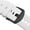 White, variant on Silicone Watch Band 16mm Quick Release Rubber Watch Straps for Men Women,Silver Stainless Steel Buckle