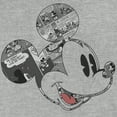 thumbnail image 2 of Men's Mickey & Friends Comic Book Face Sweatshirt Athletic Heather Medium, 2 of 4