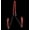 Red, variant on Majestic Ally Nylon Padded Breast Collar for Horses-Full