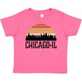 thumbnail image 3 of Inktastic Chicago Illinois Skyline Vintage Boys or Girls Baby T-Shirt, 3 of 5