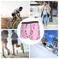 thumbnail image 4 of Fuzoiu Pink Scarf Snowman Print Men's Ultra Breathable Underwear,No Riding Up Boxer Briefs with ComfortFlexible Waistband-Medium, 4 of 5