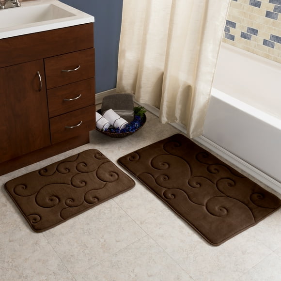 Brown Bathroom Rugs