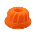 thumbnail image 4 of Silicone Swirl Bundt Ring Pan Shaped Cake Bread Pastry Silicone Mold Pan Bakeware Tray Mould Tool (Random Color), 4 of 4