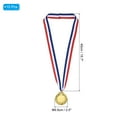 thumbnail image 2 of Uxcell Blank Award Medals, 10 Pack Gold Winner Medal for Competitions, 2 of 7