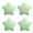 Green, variant on HDJNal 4PCS Green Ceramic Knobs - Kitchen Cabinet Cupboard Door knobs, Decorative Star Cabinet Knob Pull Handles for Girl's Room Drawer Cabinet Decoration, Drawer Handles