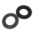 thumbnail image 1 of 3.00-8 Tire and Inner Tube Set, Rubber 14 Inch Heavy Duty Wide Application Easy Install Wear Resistant Pneumatic Tire Inner Tube  for Lawn Mowers, 1 of 7