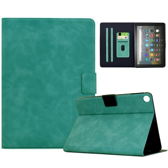 FOXDOCK Étui pour Tablette pour Samsung Galaxy Tab A9 – Étui Folio en TPU avec Fentes pour Cartes, Coutures Antidérapantes, Fonction Support, Protection Complète