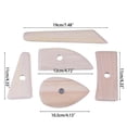 thumbnail image 4 of Clay Knife Profile Rib Bundle Foot- Shaper Sculpture Ceramics Molding Tool, 4 of 4