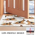 thumbnail image 3 of German Shepherd Dogs with Flowers Door Rugs,Washable Non Slip Door Mats Indoor,Decorative Door Mats,Entry Mat Indoor for Entrance,Bedroom,Kitchen,Bathroom,17"x30", 3 of 6