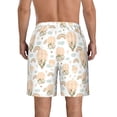 thumbnail image 3 of Naloa Air Balloon and Flower Men's Beach Shorts, Surfing shorts, Swim trunks, Quick Dry Swim Trunks for Surfing Beach Fun - Large, 3 of 9