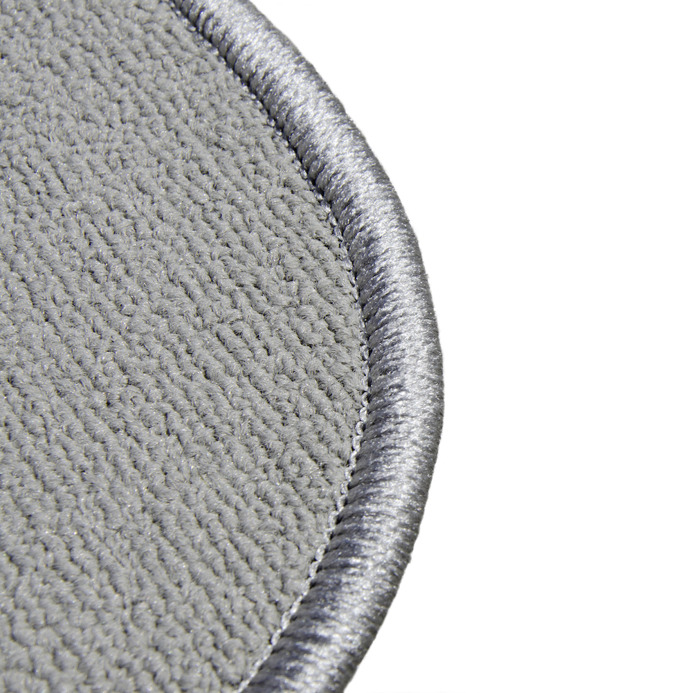 GGBAIlEY Mercedes-Benz S-Class (Sedan with Nav Tech in Trunk) Grey Classic Carpet Car Mats / Floor Mats, Custom Fit for 2000-2004,