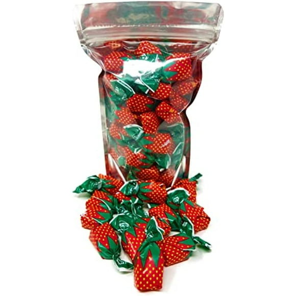 Strawberry Hard Candy Soft Center