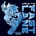 thumbnail image 2 of Men's Sonic the Hedgehog Life in the Fast Lane Graphic T-Shirt, 2 of 5