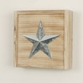 thumbnail image 3 of OS Home and Office Furniture Wood Wall Hanging Cabinet in Distressed Natural, 3 of 10