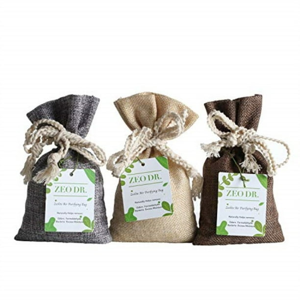 zeo dr. air purifying bag (6 pack), 200g each natural air freshener