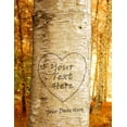 thumbnail image 2 of DECORARTS - Love Grows Personalized Canvas Prints Gift, Includes Names and The Special Date Gift for Anniversary, Valentine's Day, Wedding. 18 x12 in, 2 of 7