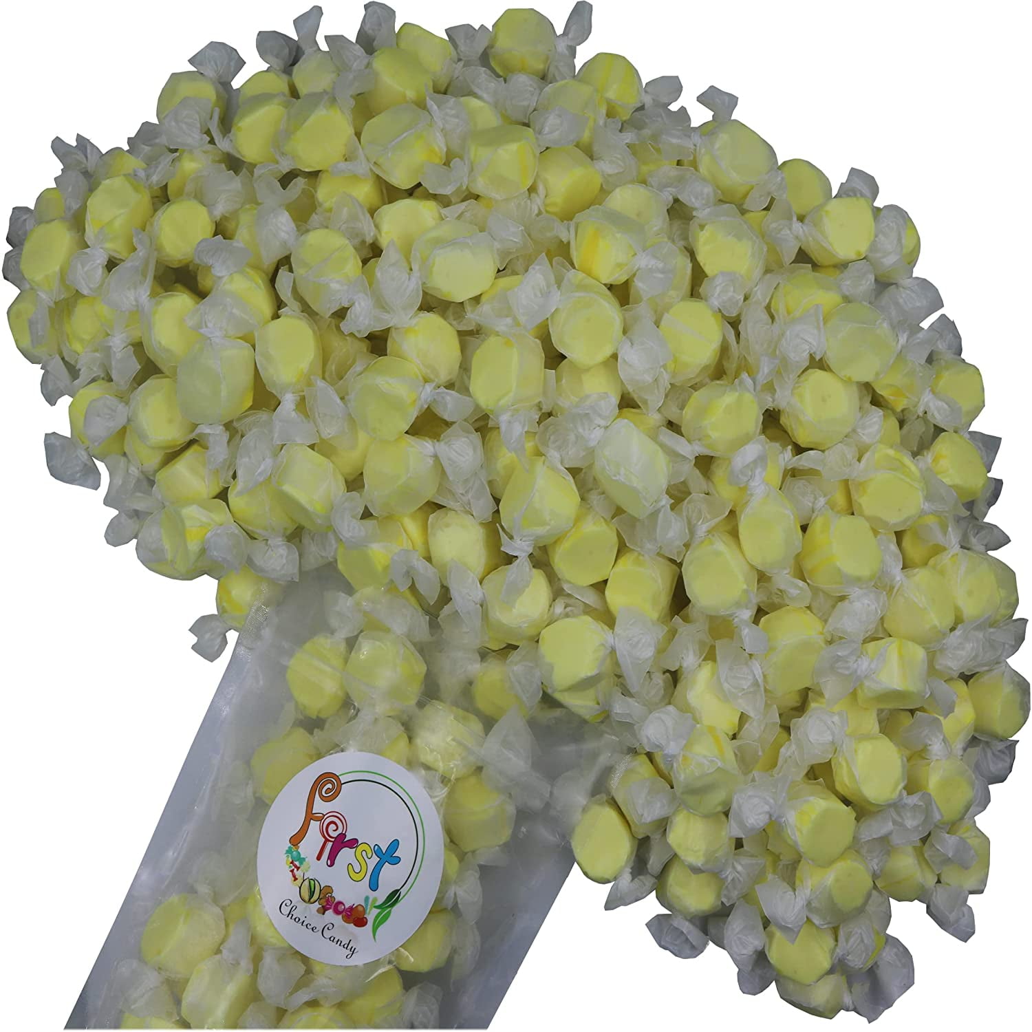 Buttered Popcorn Gourmet Salt Water Taffy 2 Pound