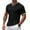 Black, variant on Vacation Ready Loose T-shirt Men's Short Sleeve Casual Holiday Style