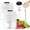 2PC,A, variant on Household Electric Garlic Crusher, Cordless Mini Electric Chopper with 6 Stainless Steel Blades, Portable Cordless Garlics Mincer for Garlic, Onion, Ginger, Chili, Spices and Fruit (1PC,A)