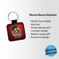thumbnail image 2 of Graduation Dog 2025 Graduate Faux Leather Square Keychain, 2 of 7