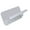 White, variant on Contemporary Entryway Wall Mounted Key Rack Featuring Rounded Brims Child Friendly Acrylic Design