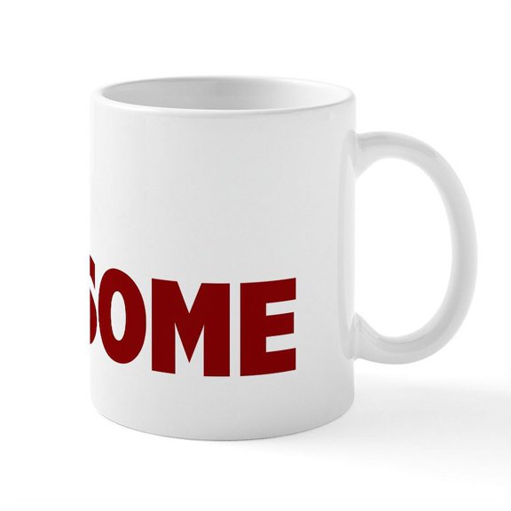 CafePress - Team Awesome Mug - 11 oz Ceramic Mug - Novelty Coffee Tea Cup