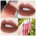 thumbnail image 2 of Brillant à Lèvres Mat 2 en 1, Gloss Longue Tenue Imperméable en Velours, Brillant à Lèvres Hautement Pigmenté, Ne Colle Pas au Verre et Ne Déteint Pas, Rouge à Lèvres Maquillage pour Femmes et Filles (Couleur:09), 2 of 7