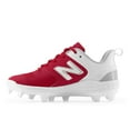 thumbnail image 3 of New Balance Women's Fresh Foam Velo V3 Molded Fastpitch Softball Cleat Red/White Medium 6.5, 3 of 5