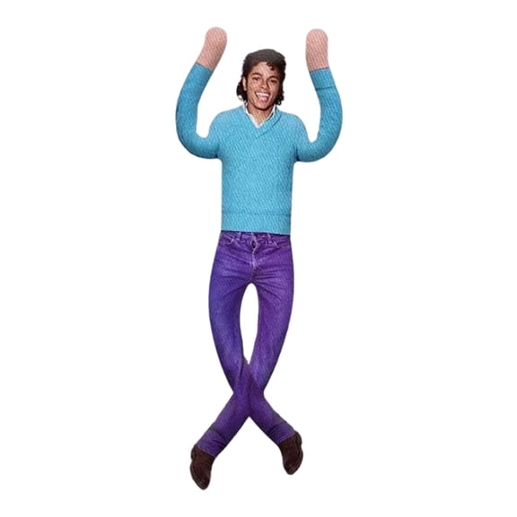 Michael Plush Doll, Cute Pop Star Inspired Plush Doll - Soft Stuffed Collectible Figure, Unique Gift for Music Fans 11"