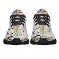thumbnail image 5 of EaStr Jesus He Is Risen American flag Shoes Sneakers Black Size 10, 5 of 7