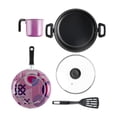 thumbnail image 4 of Juego de Olla Express Ekco 8 litros con Set de Cocina Rosa 10 piezas, 4 of 4