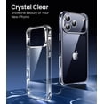 thumbnail image 2 of Funda transparente Mkeke para iPhone 17 Pro Max, protección de grado militar, 2 of 6