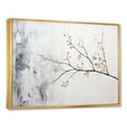 thumbnail image 2 of Designart "Monochrome Birch Serenity I" Tree Birch Floater Framed Canvas Prints, 2 of 5