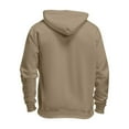 thumbnail image 4 of Cuoff Hoodies Sweatshirt Winter Loose Printed Casual Fashion Sports Hoodies for men Brown M, 4 of 4