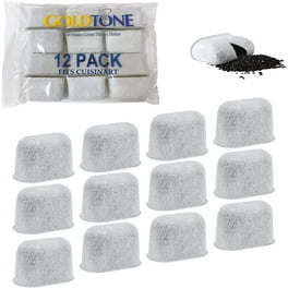 (12) Premium Replacement Charcoal Water Filters for All Cuisinart Coffee Makers & Machines, Replaces Activated Carbon Filter, DCC-RWF (12) Premium Replacement Charcoal Water Filters for All Cuisinart Coffee Makers & Machines, Replaces Activated Carbon Filter, DCC-RWF